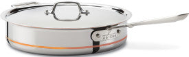 All-Clad, 6405 SS, 5 Qt. Saute Pan w/ Lid, with Copper Center