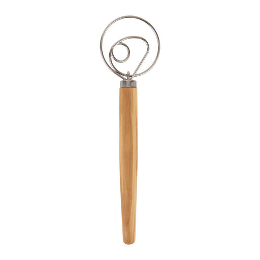 RSVP Olive Wood Swedish Dough Whisk