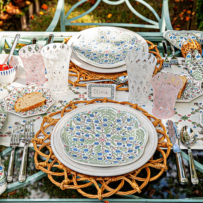 Juliska Villa Seville Scalloped Dessert/Salad Plate - Chambray