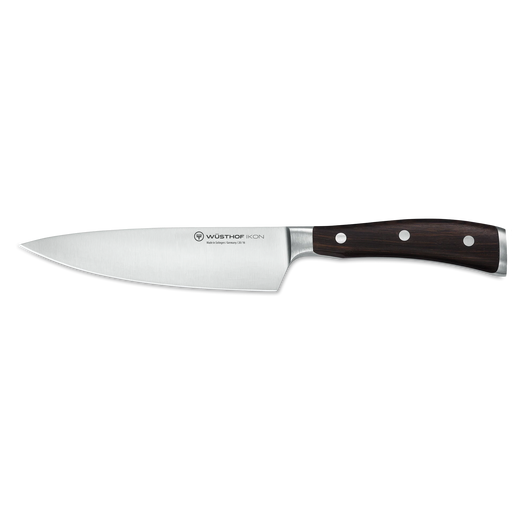 Wusthof Ikon Blackwood 6" Chef's Knife