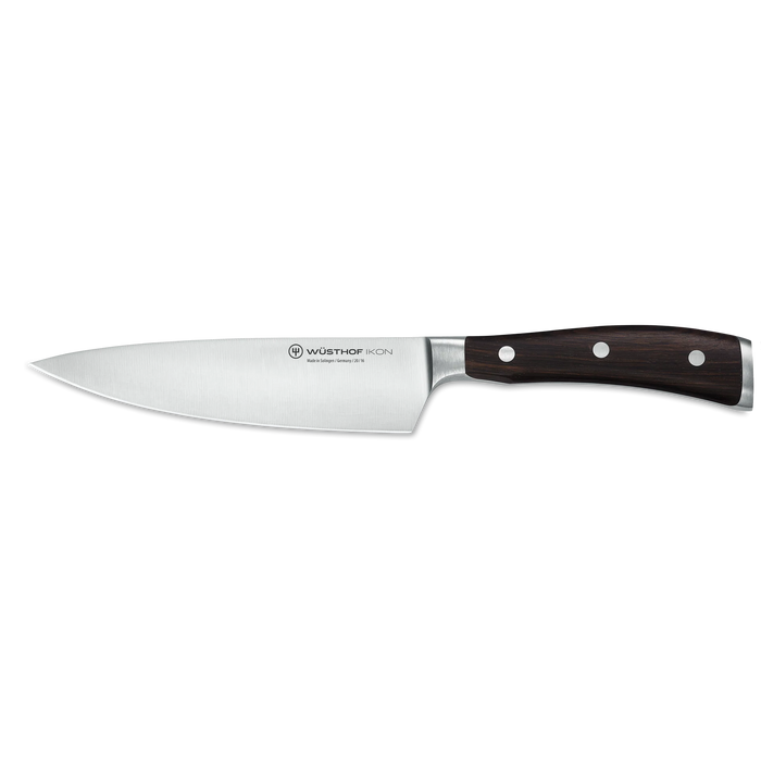 Wusthof Ikon Blackwood 6" Chef's Knife