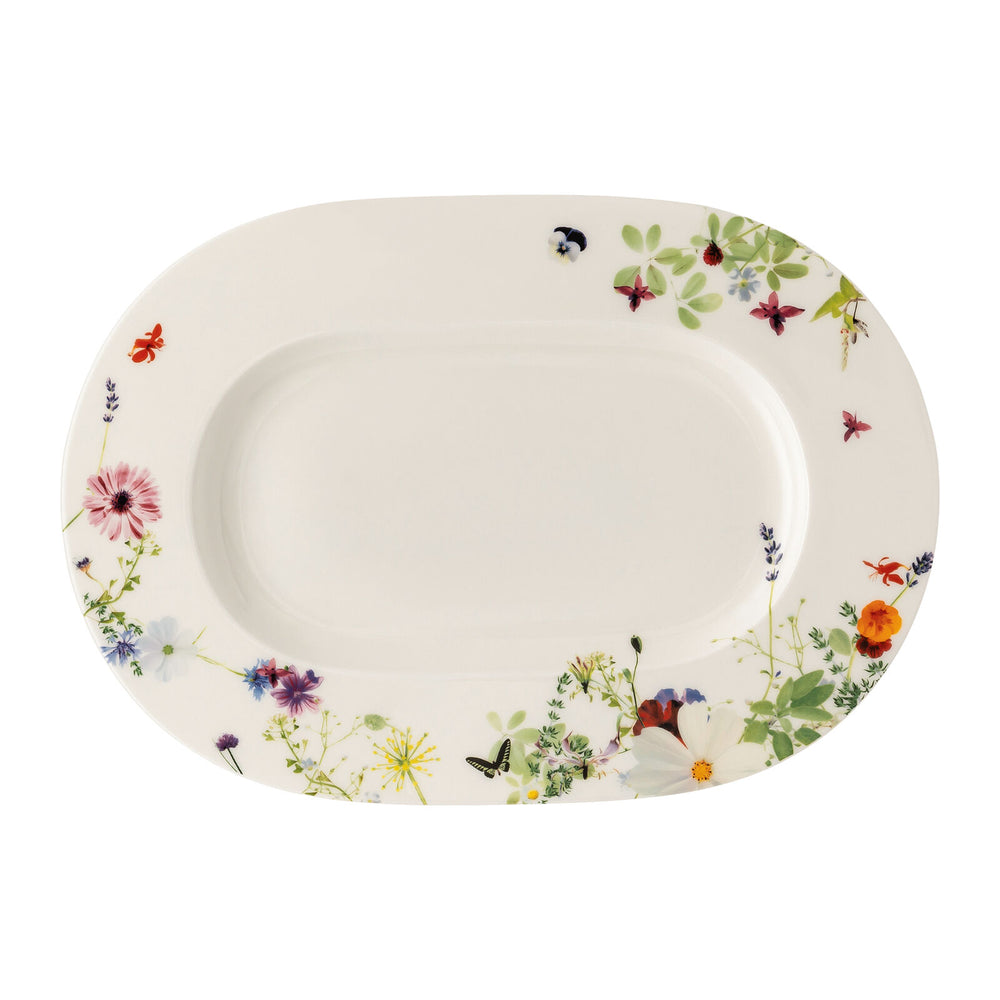 Rosenthal Brilliance Bone China Grand Air Platter Oval Rim 13.5x9.5"