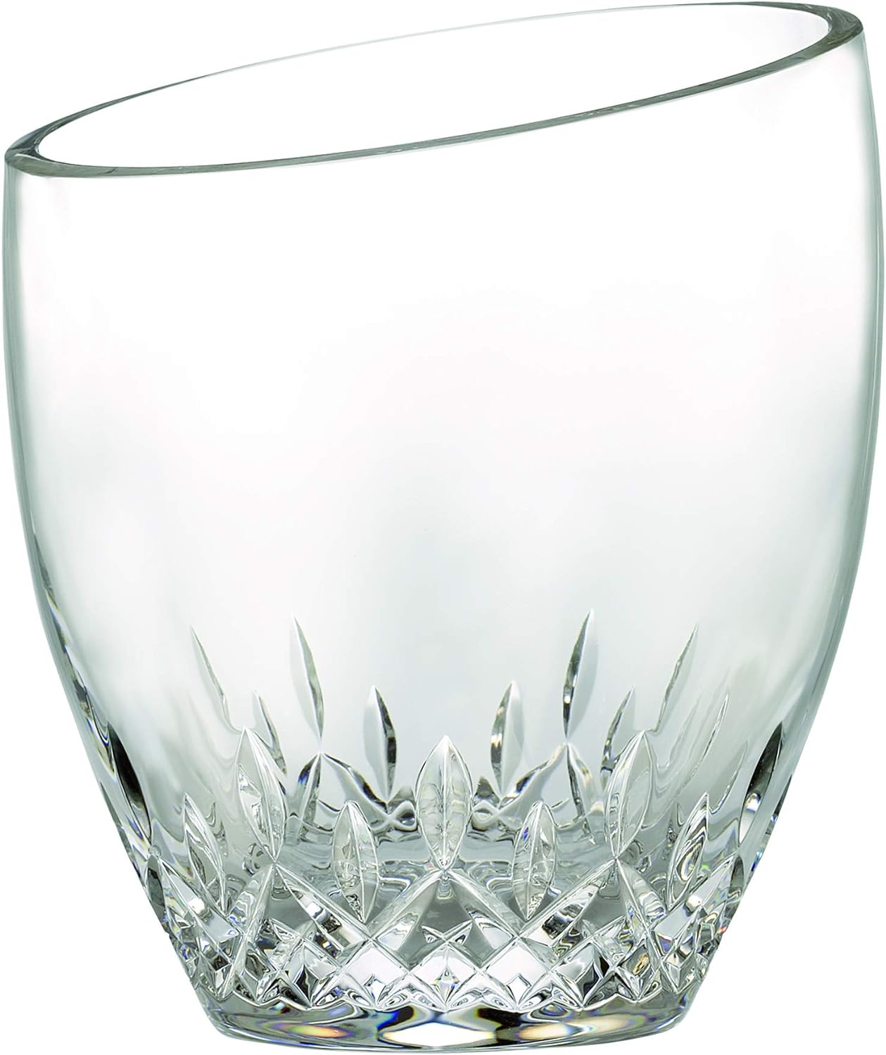 Waterford Lismore Essence Angled Top Ice Bucket with Tongs