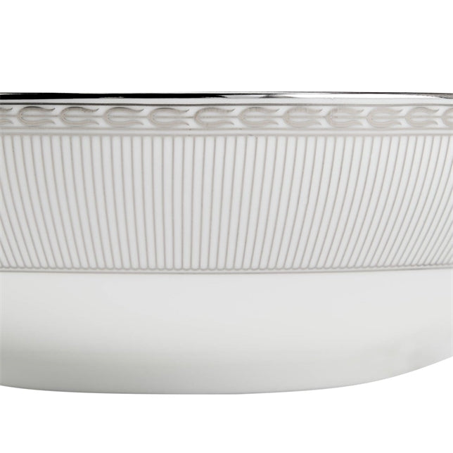 Wedgwood Silver Tonquin Cereal/Soup Bowl, 7in