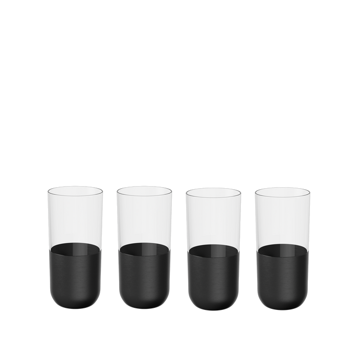 Villeroy & Boch Manufacture Rock Drinkware Collection, Set of 4