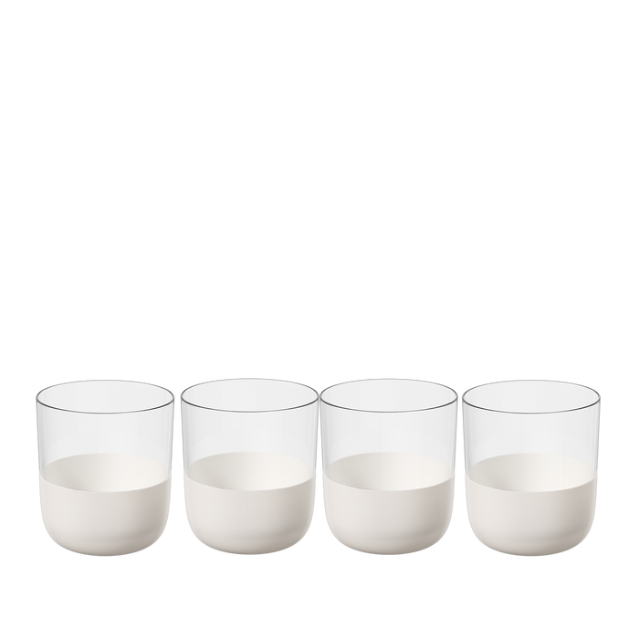 Villeroy & Boch Manufacture Rock Drinkware Collection, Set of 4