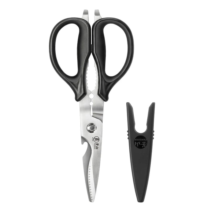 Cangshan 9" Heavy Duty Utility Kitchen Shears with Blade Holder