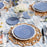 Juliska Jardins du Monde Dessert/Salad Plate - Assorted Shapes, Set/4