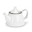 Abbott Enamel Tea Pot White