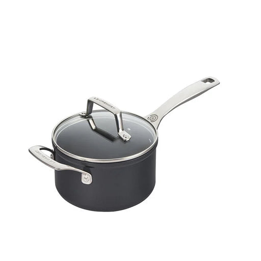 Le Creuset Essential Non Stick Ceramic Saucepan with Glass Lid