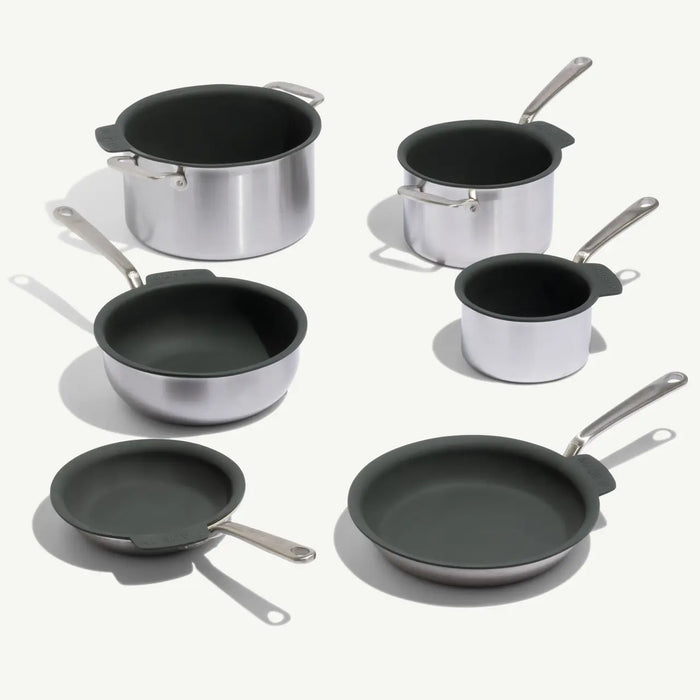 Made In Cookware 10pc Pan Protector Set - Graphite (Compatible with 10pc Cookware Set)