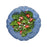 Juliska Jardins du Monde Dessert/Salad Plate - Assorted Shapes, Set/4