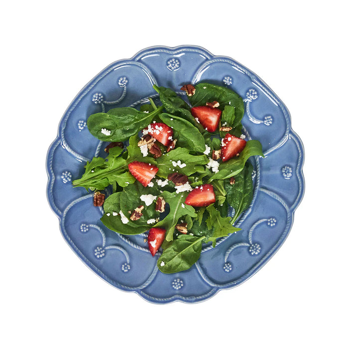 Juliska Jardins du Monde Dessert/Salad Plate - Assorted Shapes, Set/4