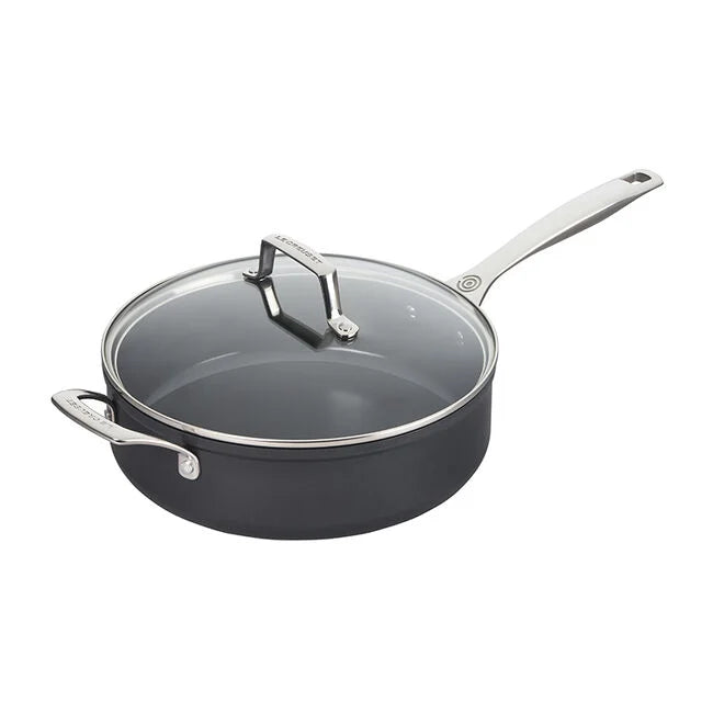 Le Creuset Essential Non Stick Ceramic Saucepan with Glass Lid