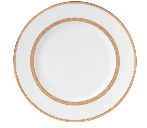 Vera Wang Lace Gold Dinner Plate 10.7 inches