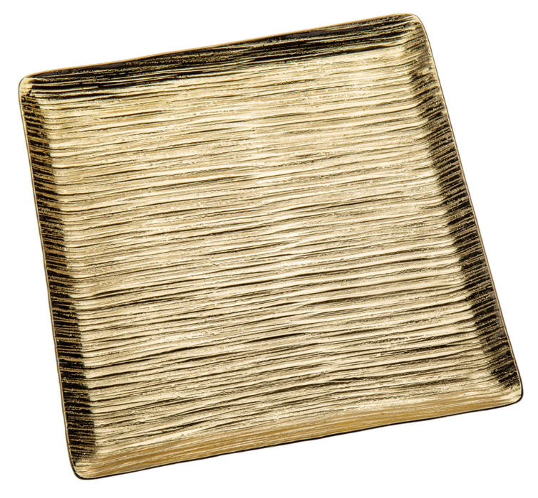 Godinger Gold Texture Tray