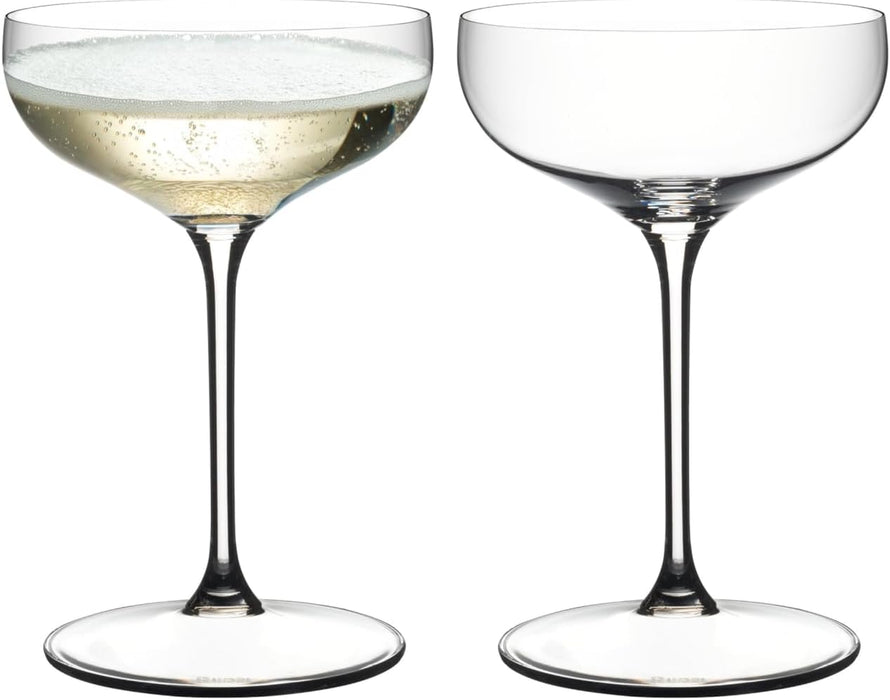 Riedel Grape Coupe and Cocktail Crystal Glass 2 Pack D