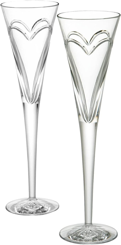 Waterford Wishes Love & Romance Toasting Flute, Pair