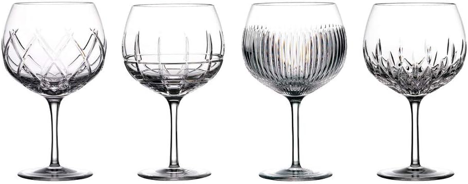 Waterford Set of 4 Gin Journeys Balloon Glasses