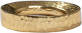 Juliska Puro Napkin Rings, Gold, Set of 4