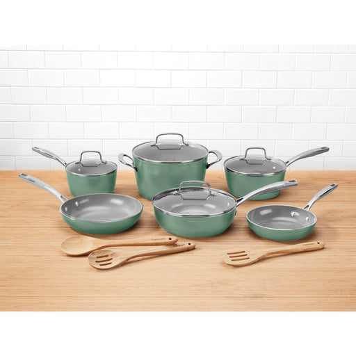 Cuisinart 13 Piece Greenchef® Ceramica®  Nonstick Cookware Set