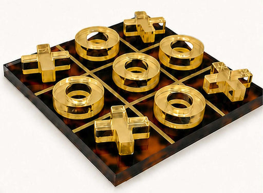Tizo Design Lucite Tortoise Shell Games