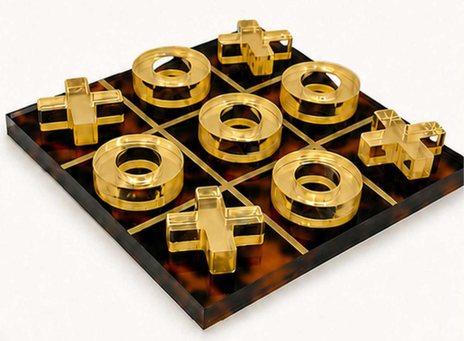 Tizo Design Lucite Tortoise Shell Games