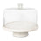 Godinger Marble Footed Cake Stand With Dome