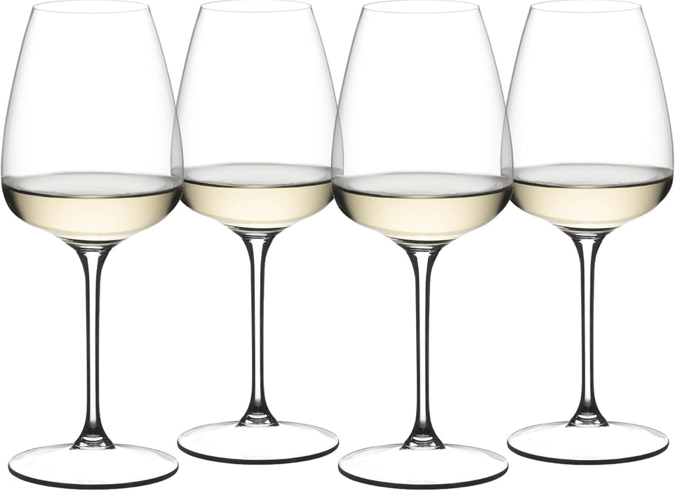 Riedel GRAPE White Wine Rose Champagne Wine Glass, 4 Pack D