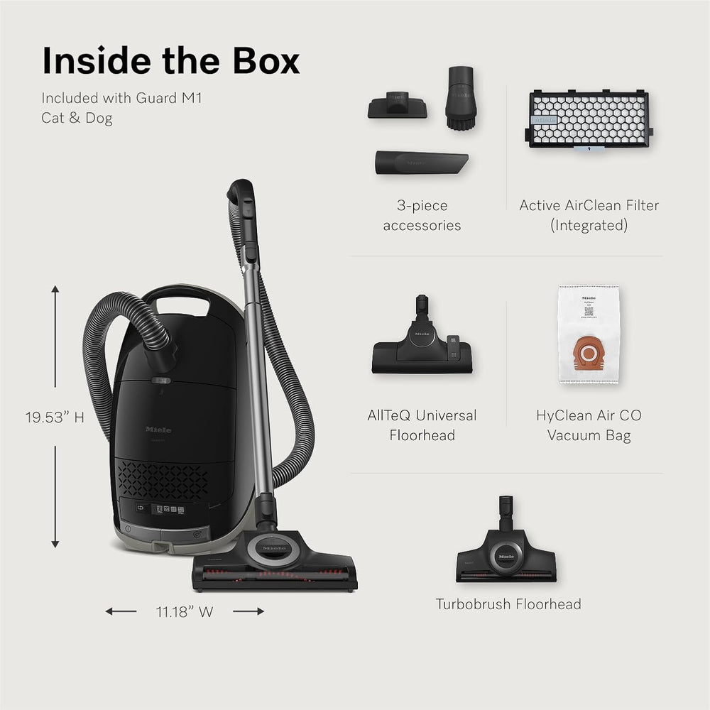 Miele Guard M1 Cat & Dog Obsidian Black 12704670