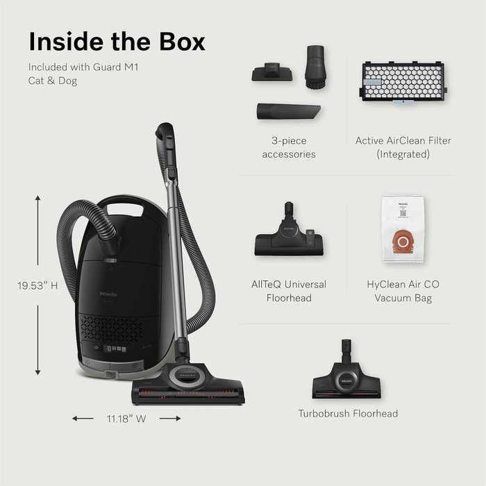 Miele Guard M1 Cat & Dog Obsidian Black 12704670