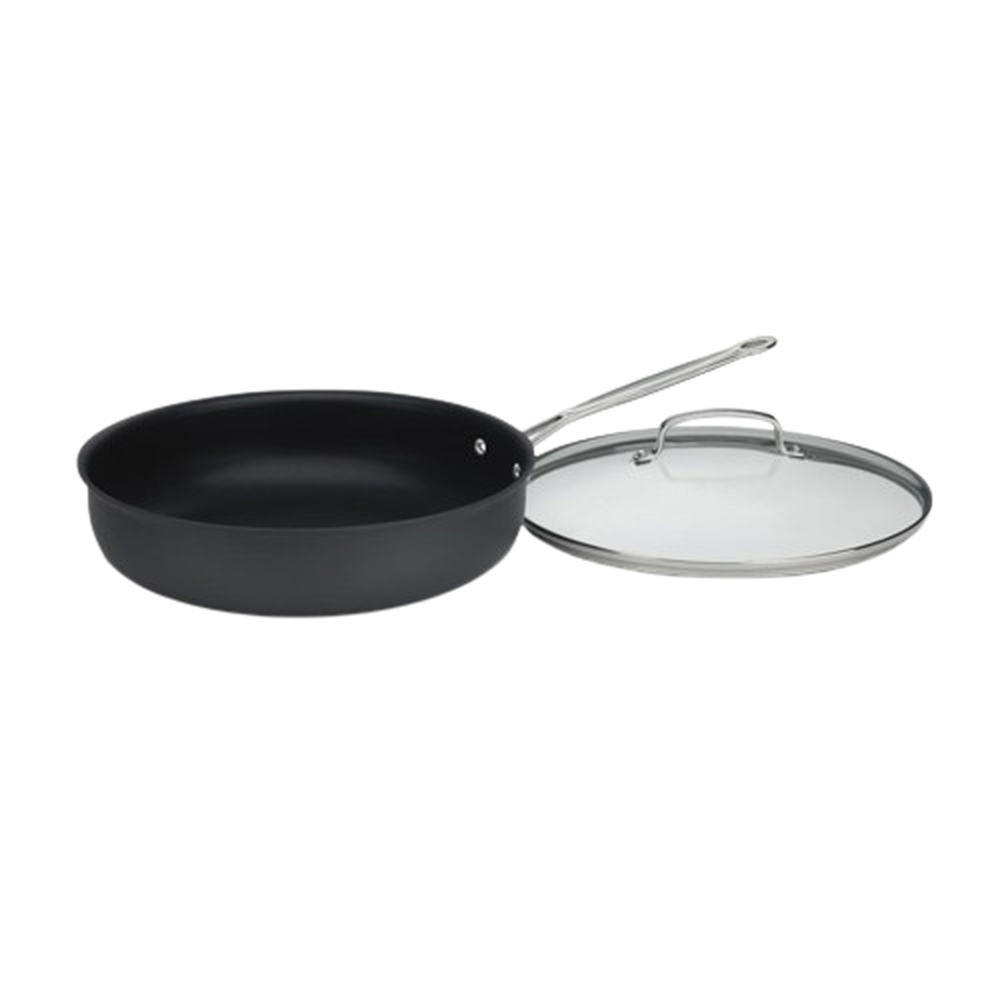 Cuisinart Chef's Classic™ Nonstick Hard Anodized 12" Deep Frying Pan With Cover