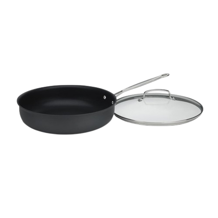 Cuisinart Chef's Classic™ Nonstick Hard Anodized 12" Deep Frying Pan With Cover