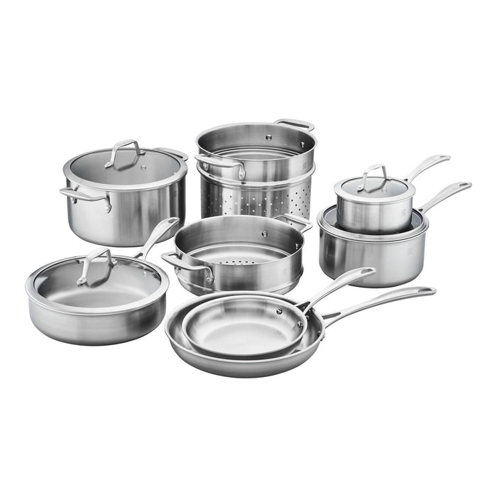 Zwilling Spirit 3-PLY 12-pc Stainless Steel Cookware Set