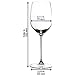 Riedel Veritas Chardonnay Wine Glasses, Set of 2, Clear