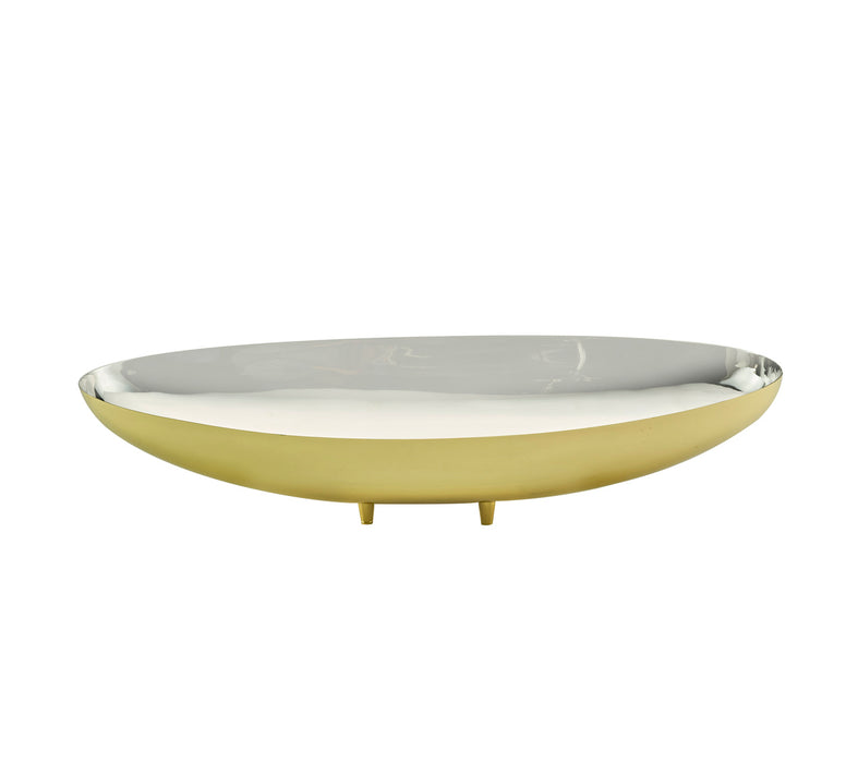 Godinger Oval Bowl with Feet