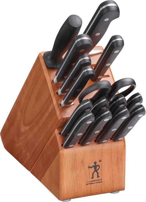 HENCKELS Classic Razor-Sharp 16-Piece Knife Block Set