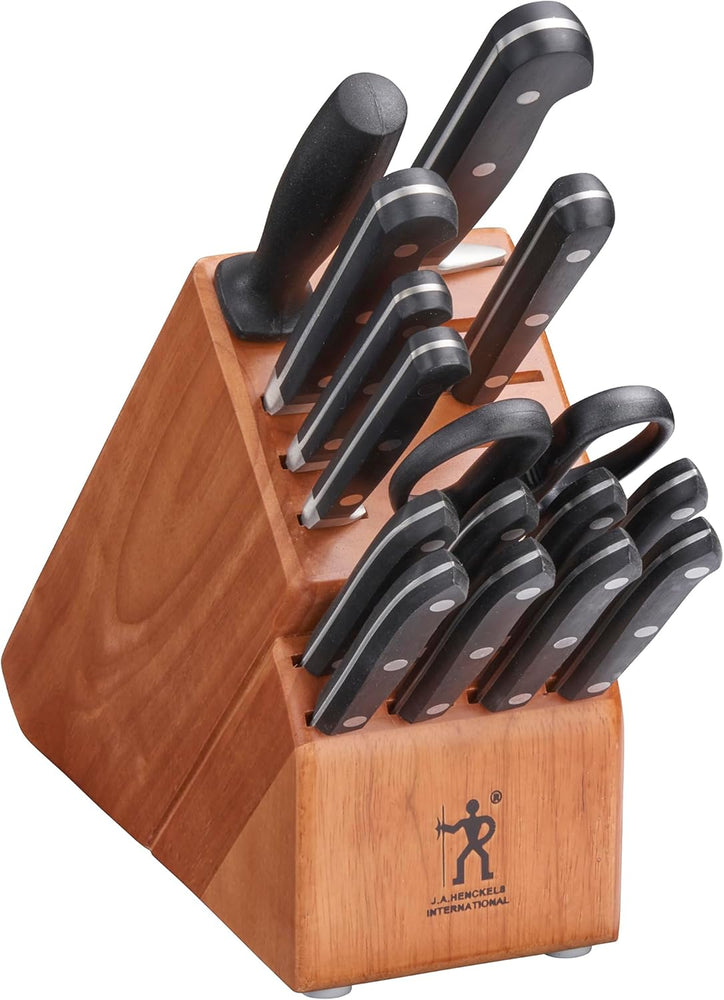 HENCKELS Classic Razor-Sharp 16-Piece Knife Block Set