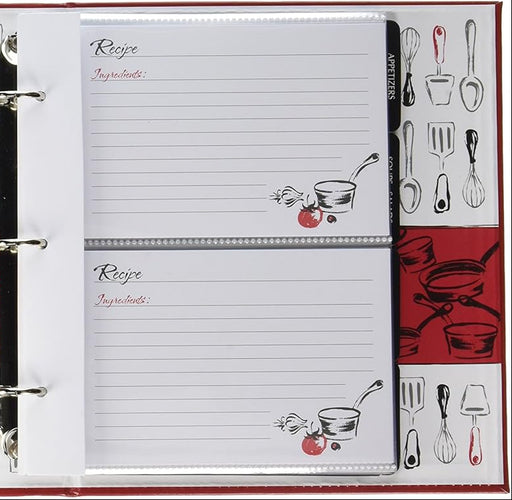 CR Gibson Deluxe Kitchen Binder
