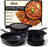 Alva Neat 5-Piece Nested Nonstick Ceramic Cookware Set