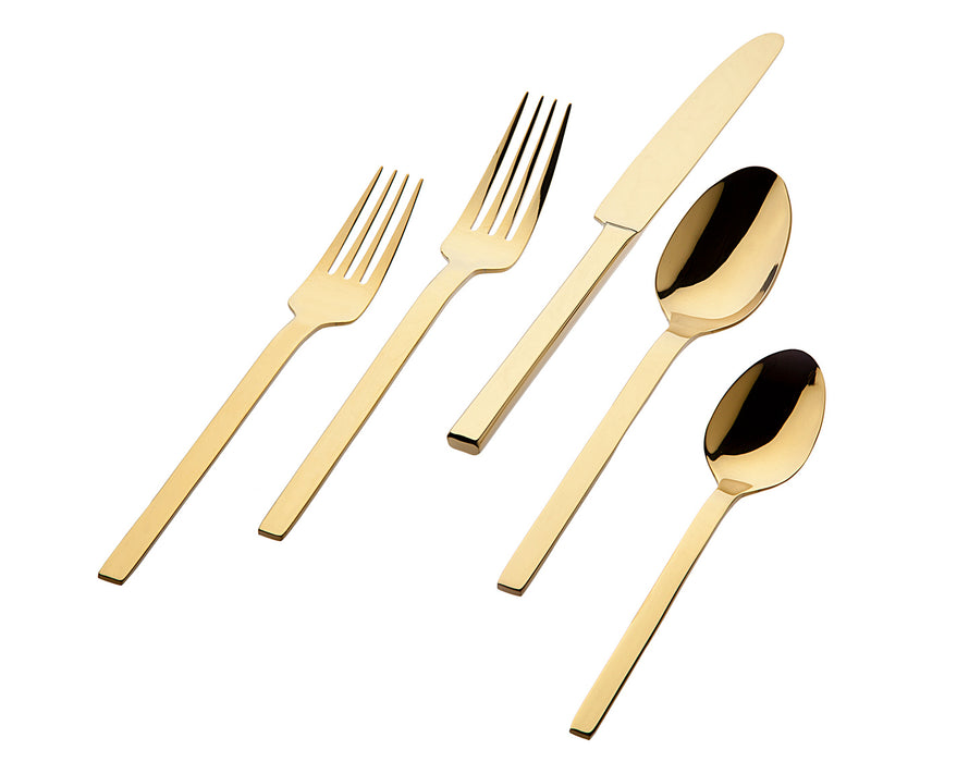 Godinger Atlas 18/0 Stainless Steel , Service for 4 20 Piece Flatware Set