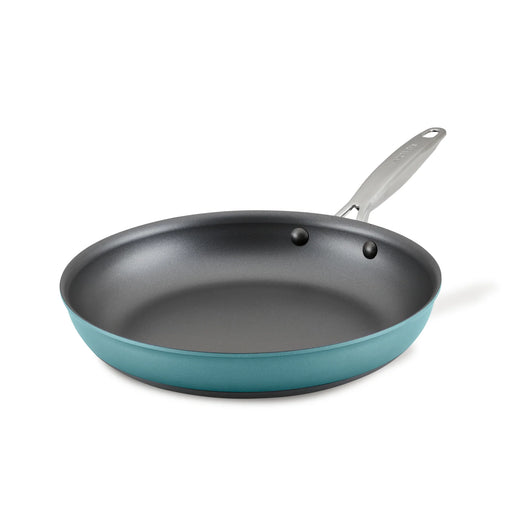 Anolon Achieve 12 Inch Hard Anodized Nonstick Frying Pan, Teal
