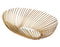 Godinger radial oval bread bowl