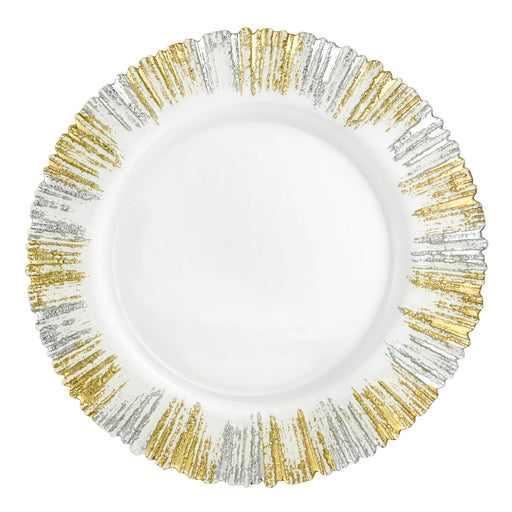 Joseph Sedgh Collection Aura 13" Glass Charger