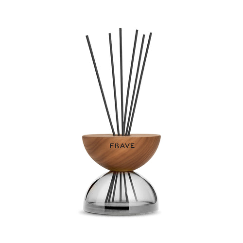 Frave Home Breath Wood Reed Diffuser, Hourglass Shape