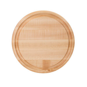John Boos Maple Round Cutting Board With Juice Groove 1-3/4" Thick - 2 available sizes