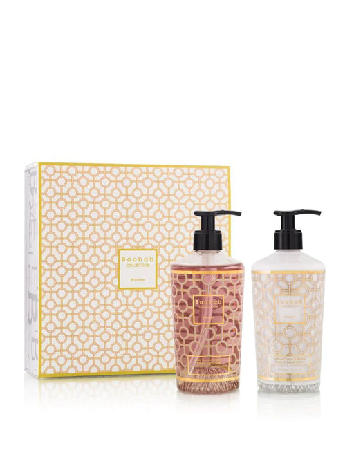 Baobab Collection Gift Box Women Body & Hand Lotion and Hand Wash Gel