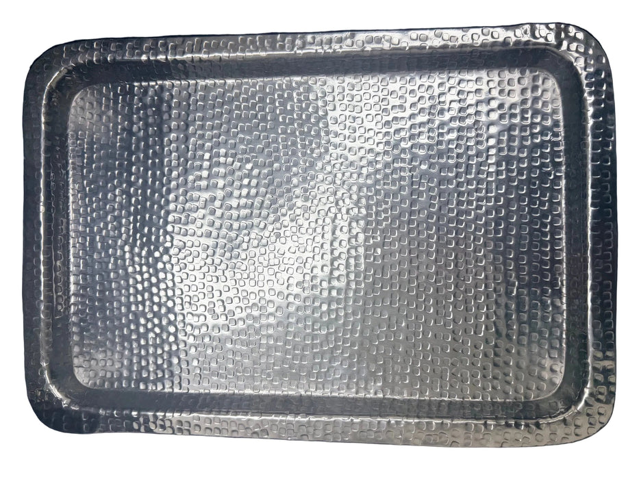 IHI Hammered Tray, 16"x11"