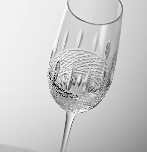 Waterford Irish Lace Crystal Flutes, Set of 2