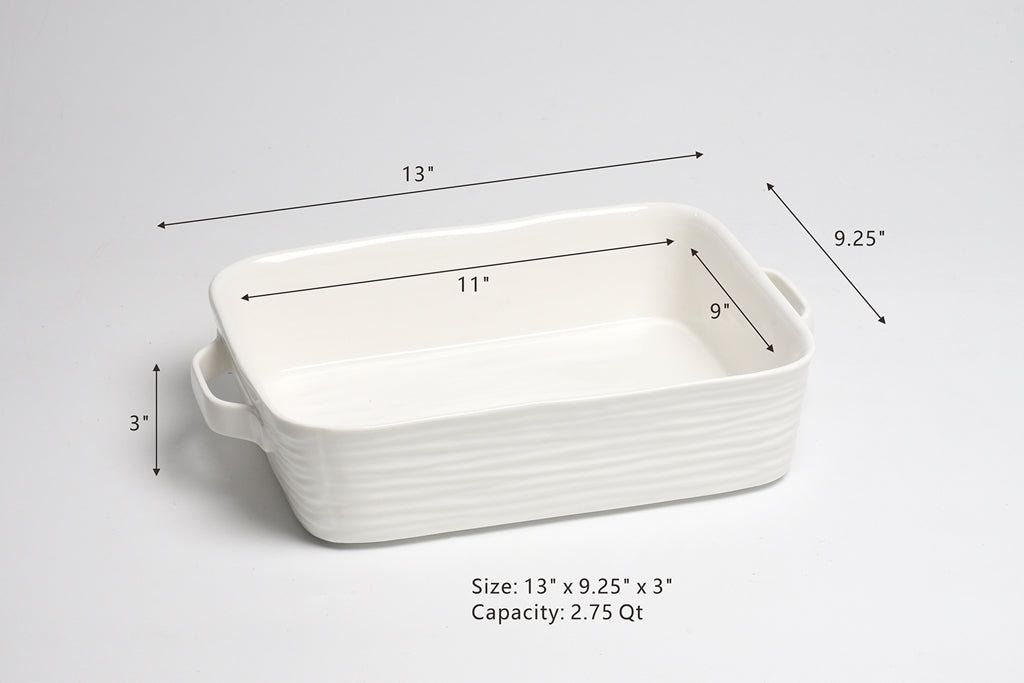 Pampa Bay Le Blanc Baking Dish